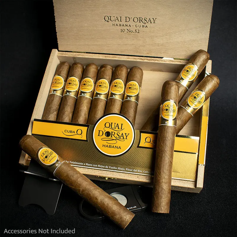 Quai D'orsay No 52 Cuban Cigars - Box Of 10 1
