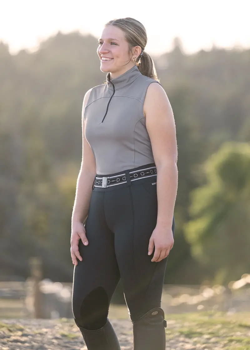 Quarter Zip Sleeveless Performance Top 2