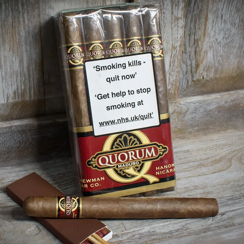 Quorum Churchill Maduro Cigars - Bundle Of 10 1