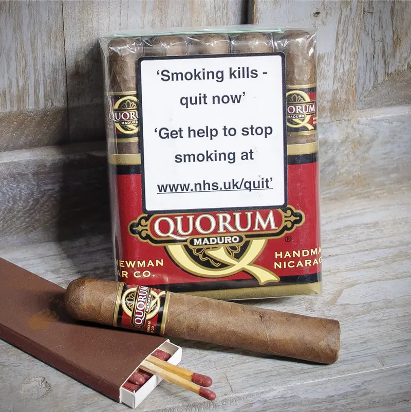 Quorum Robusto Maduro Cigars - Bundle Of 10 1