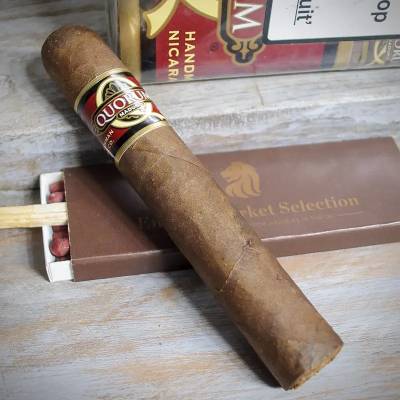 Quorum Robusto Maduro Cigars - Bundle Of 10 2