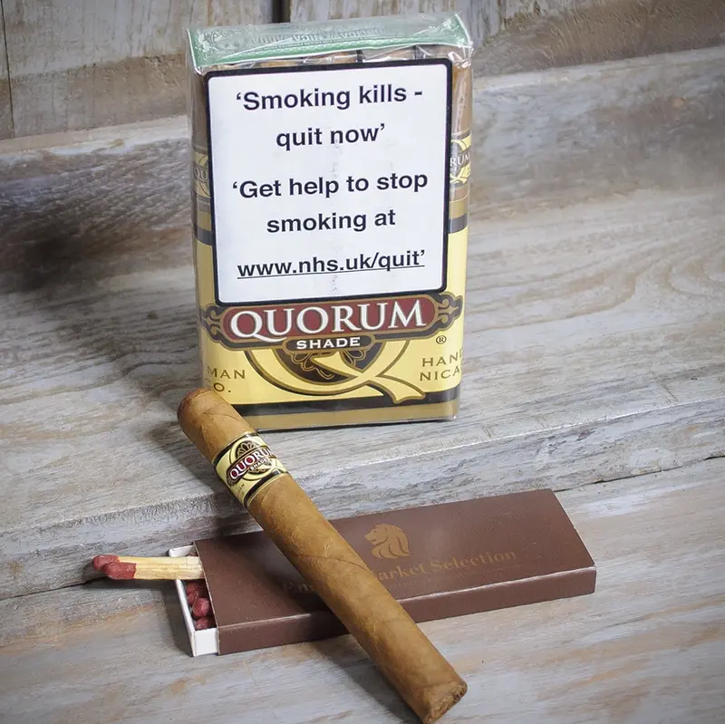 Quorum Tres Petit Corona Shade Cigars - Bundle Of 10 1