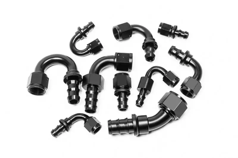 Radium Engineering 10An 90Deg Pushlok Hose End 1