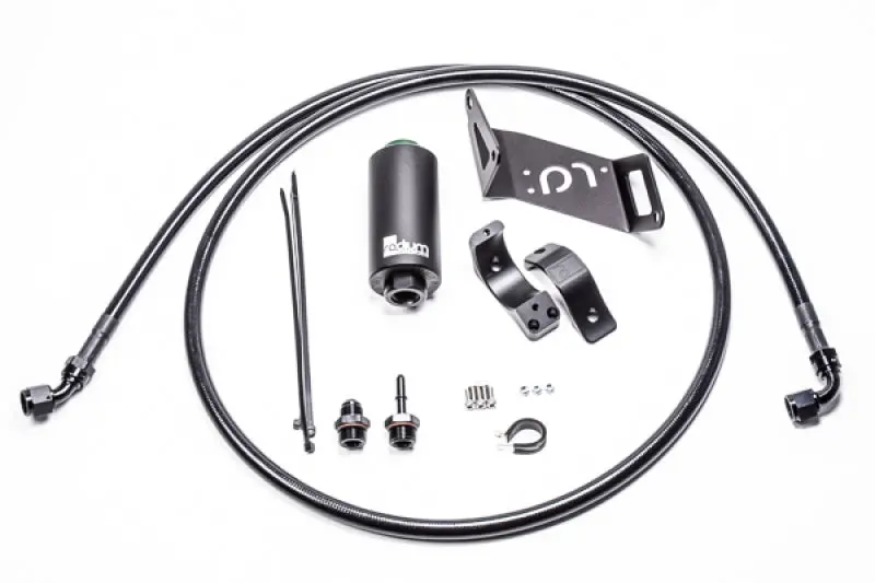 Radium Engineering Bmw Fuel Hanger Feed W/ Microglass Filter 1