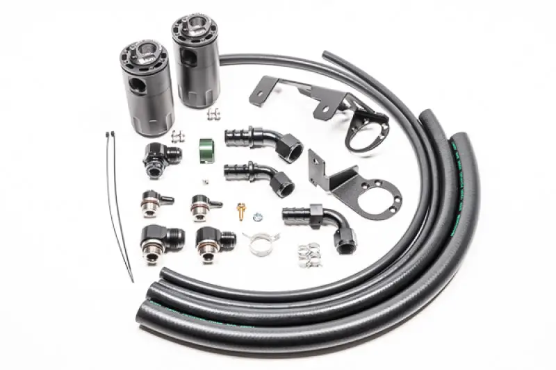 Radium Engineering Dual Catch Can Kit Mk5 Supra Fluid Lock 1
