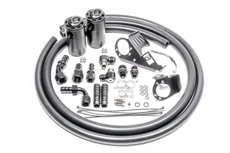 Radium Engineering Dual Catch Can Kit Subaru Vb Fluid Lock 1