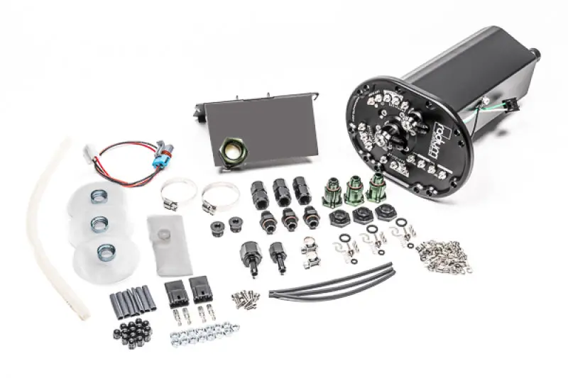 Radium Engineering Mazda Rx7 Fd Fuel Hanger Surge Tank Ti Automotive E5lm - Pumps Not Included 1