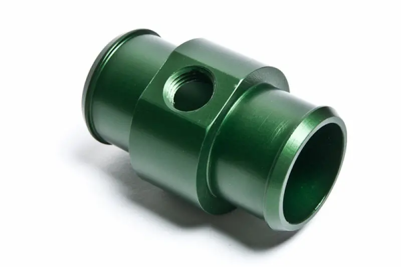 Radium Engineering Universal Hose Barb Adapter For 1-1/4In Id Hose ( W/ 1/4Npt Port) - Green 1