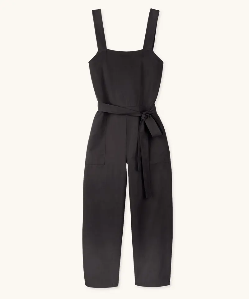 Rapanui Women's Organic Jumpsuit - Black 2