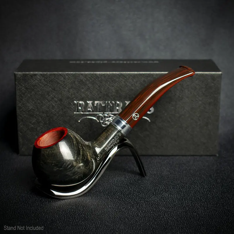 Rattray's Alba Briar Smoking Pipe - Shape No 36 2