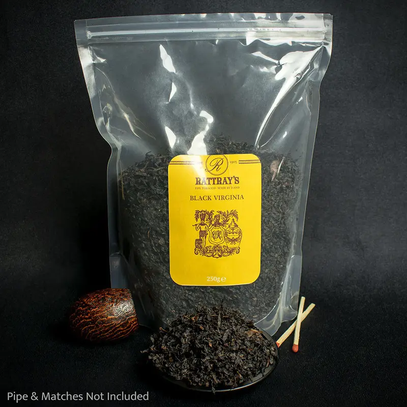 Rattray's Black Virginia Pipe Tobacco - 25G Loose 2