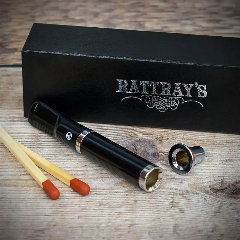 Rattray's Cigarette Holder (Tuby) - Black 2