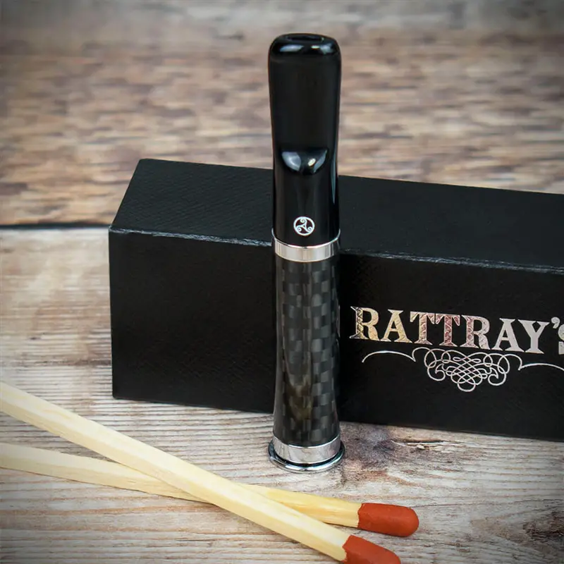 Rattray's Cigarette Holder (Tuby) - Carbon Finish 1