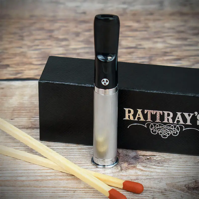 Rattray's Cigarette Holder (Tuby) - Satin Chrome 1