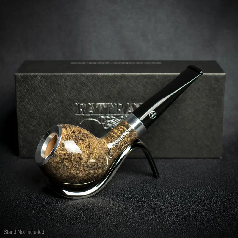 Rattray's Dark Reign Grey Briar Smoking Pipe - Shape 121 2
