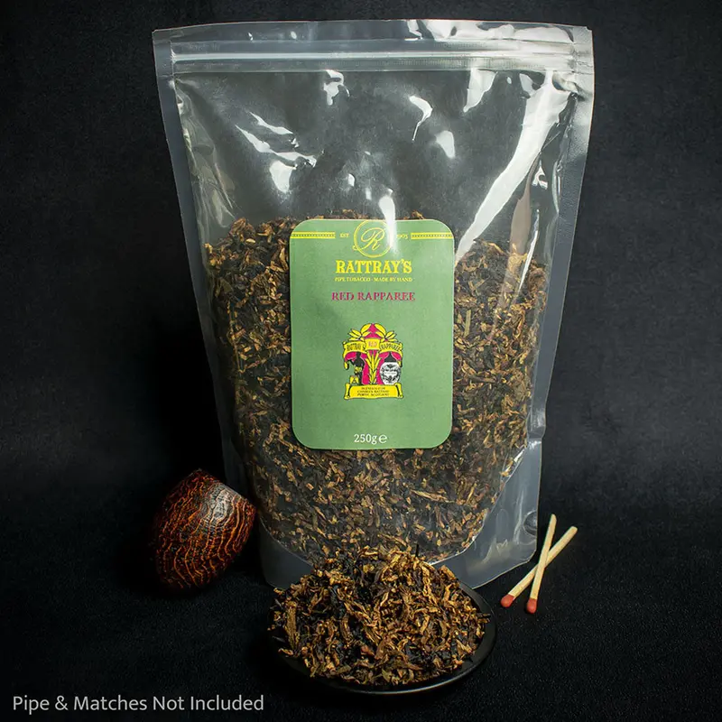 Rattray's Red Rapparee Pipe Tobacco - 250G Bag 1