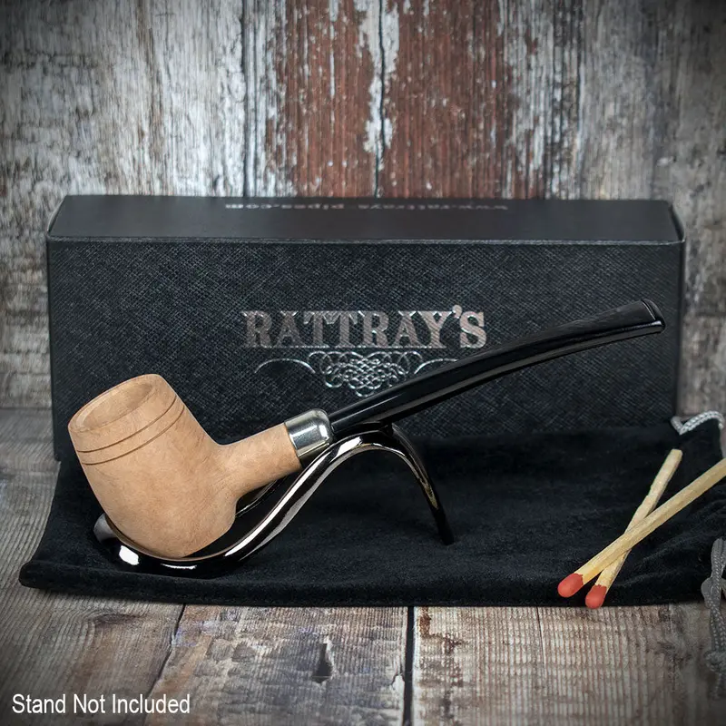 Rattray's Slainte Briar Smoking Pipe - Natural 2