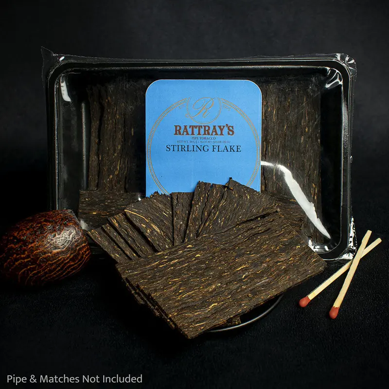 Rattray's Stirling Flake Pipe Tobacco - 250G Bag 1