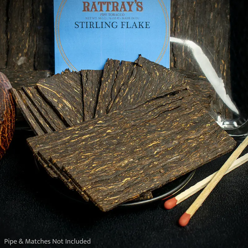 Rattray's Stirling Flake Pipe Tobacco - 25G Loose 1