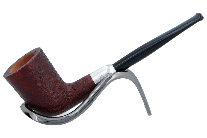 Rattray's Vintage Army Sandblast Briar Smoking Pipe - Shape 25 1