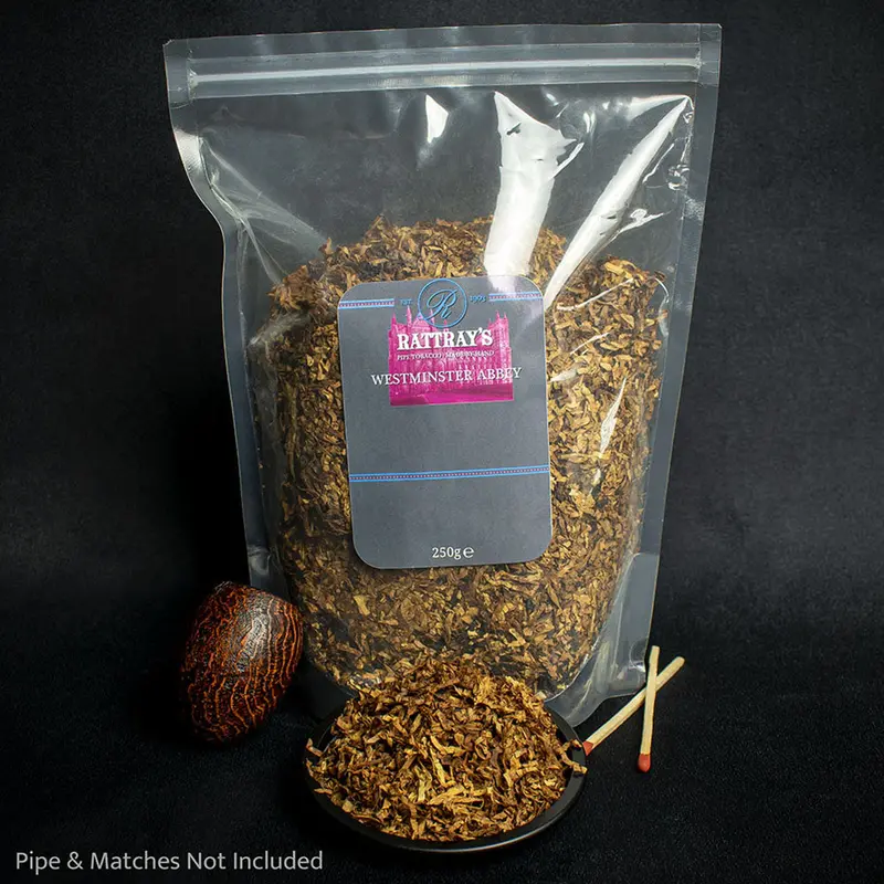 Rattray's Westminster Abbey Pipe Tobacco (Vanilla) - 250G Bag 1