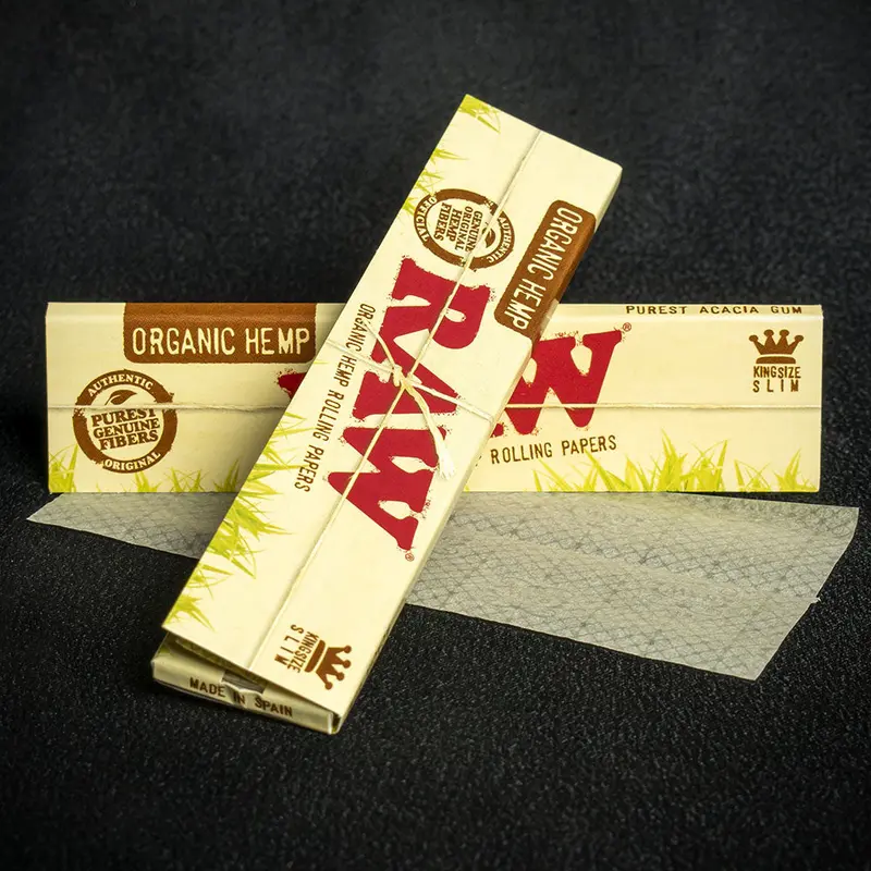 Raw King Size Slim Rolling Papers Organic - Bundle Of 2 1