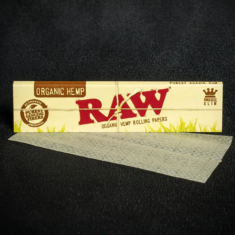 Raw King Size Slim Rolling Papers Organic - Bundle Of 2 2