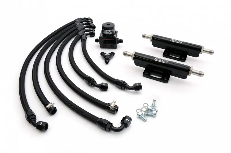 Rcm Parallel Fuel Rail Kit & Performance Fuel Regulator (Subaru) 1