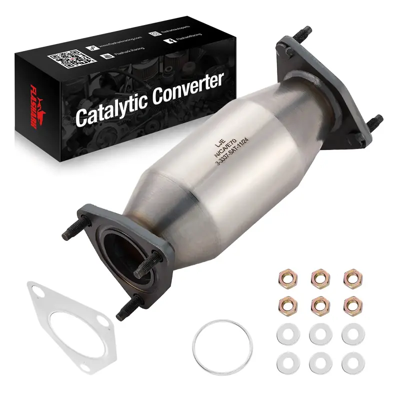 Rear Catalytic Converter For 2008-2013 Honda Accord Acura Tsx 2.4L, Direct-Fit 1