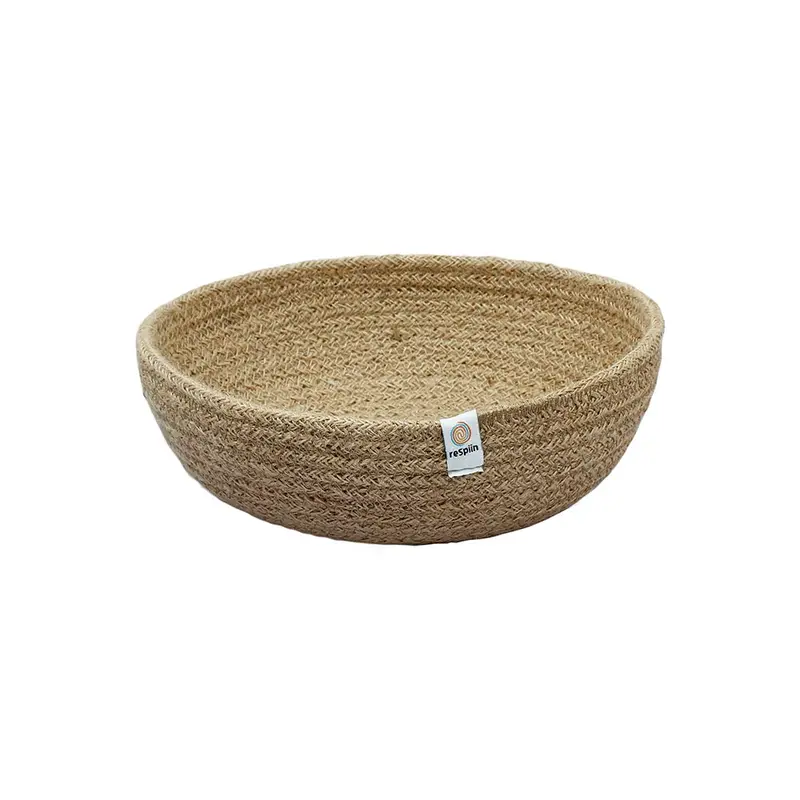 Respiin Jute Natural Medium Bowl 1