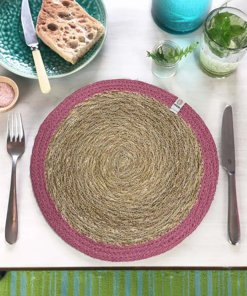 Respiin Jute & Seagrass Table Mat 2