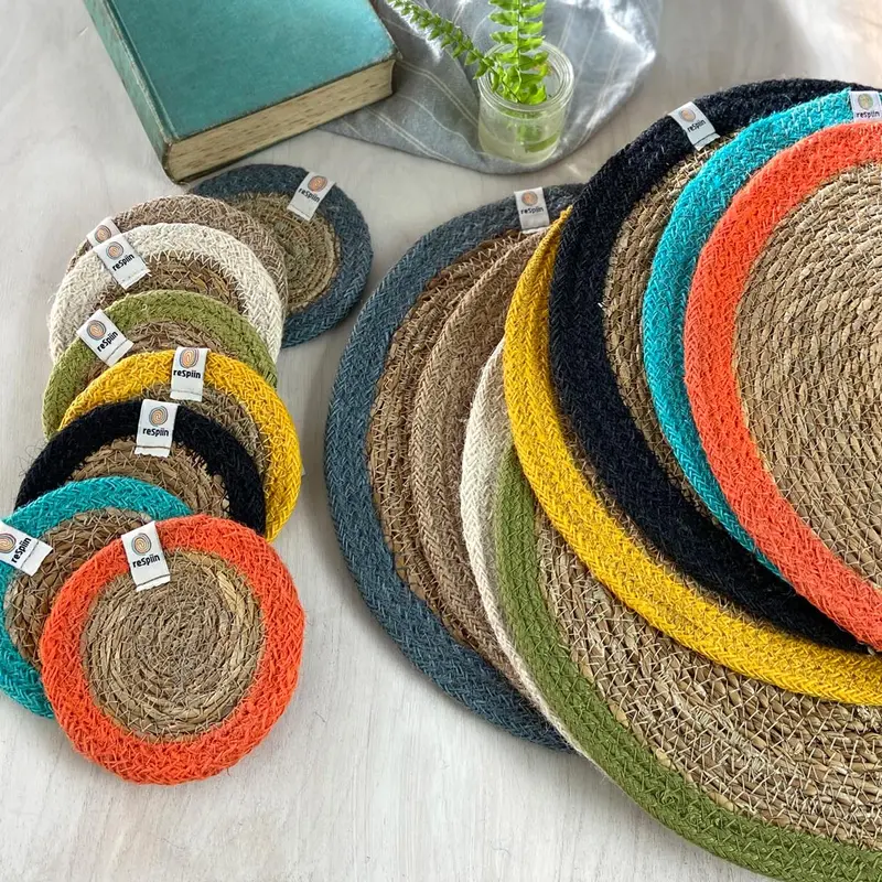 Respiin Jute & Seagrass Table Mat 6