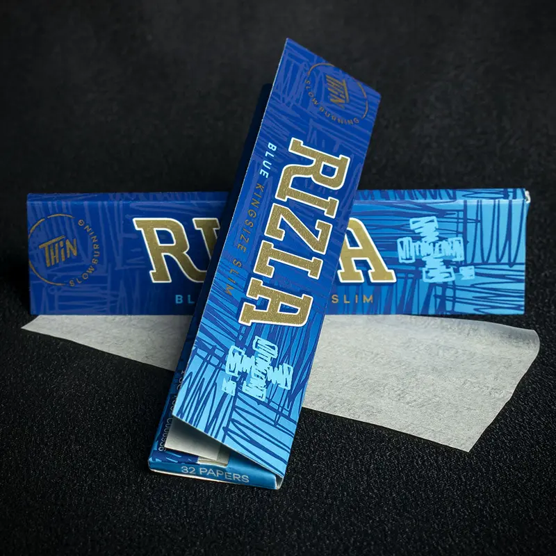 Rizla King Size Blue Slim Rolling Papers - Bundle Of 2 1