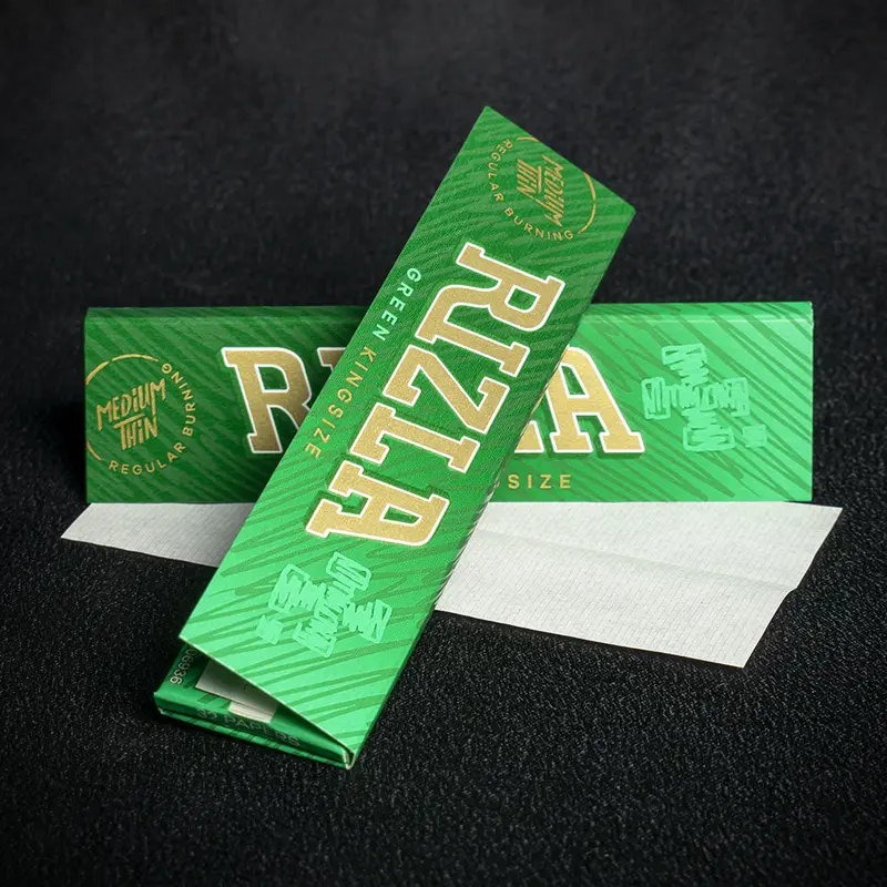Rizla King Size Green Rolling Papers - Bundle Of 2 1