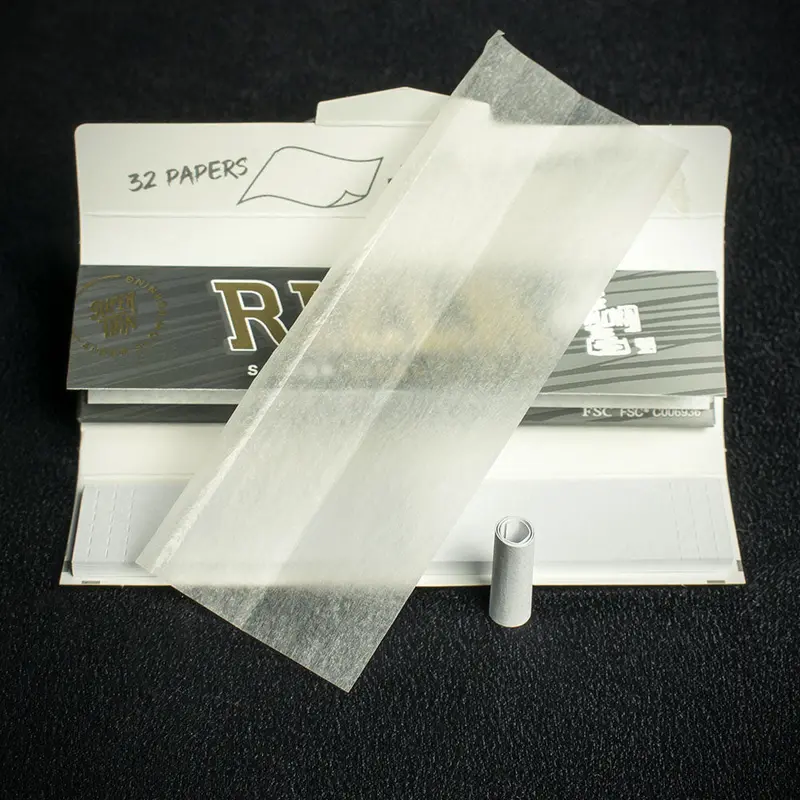 Rizla King Size Silver Slim Rolling Papers & Tips - Combi Pack 2