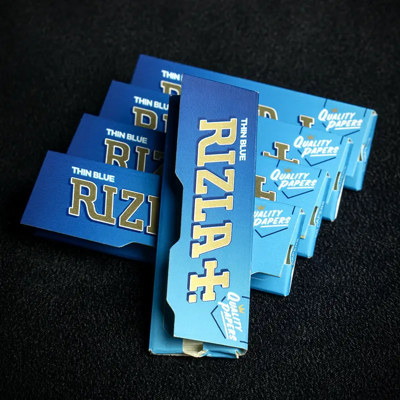 Rizla Regular Blue Rolling Papers - Bundle Of 5 1