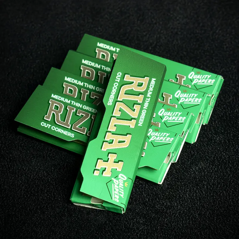Rizla Regular Green Rolling Papers - Bundle Of 5 1
