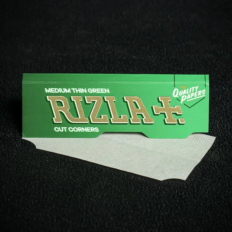 Rizla Regular Green Rolling Papers - Bundle Of 5 2