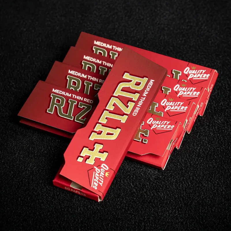 Rizla Regular Red Rolling Papers - Bundle Of 5 1