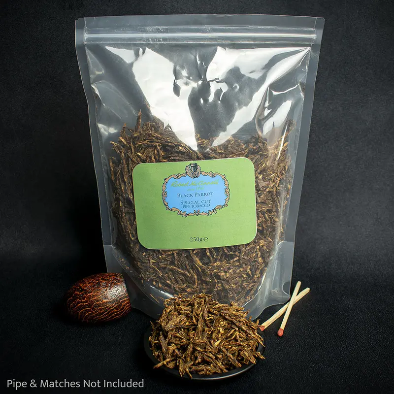 Robert Mcconnell Black Parrot Pipe Tobacco - 25G Loose 2