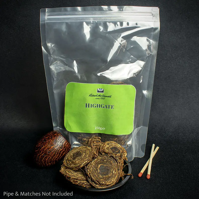 Robert Mcconnell Highgate Pipe Tobacco - 250G Bag 1