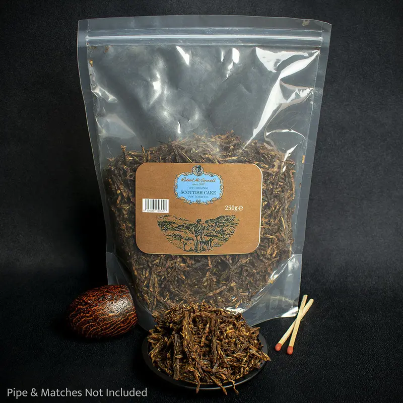 Robert Mcconnell Scottish Cake Pipe Tobacco - 250G Bag 1