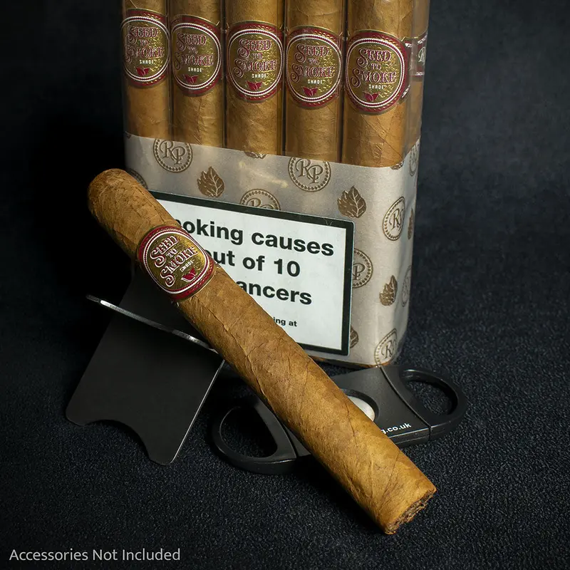 Rocky Patel Seed To Smoke Shade Connecticut Toro Cigars - Pack Of 10 2