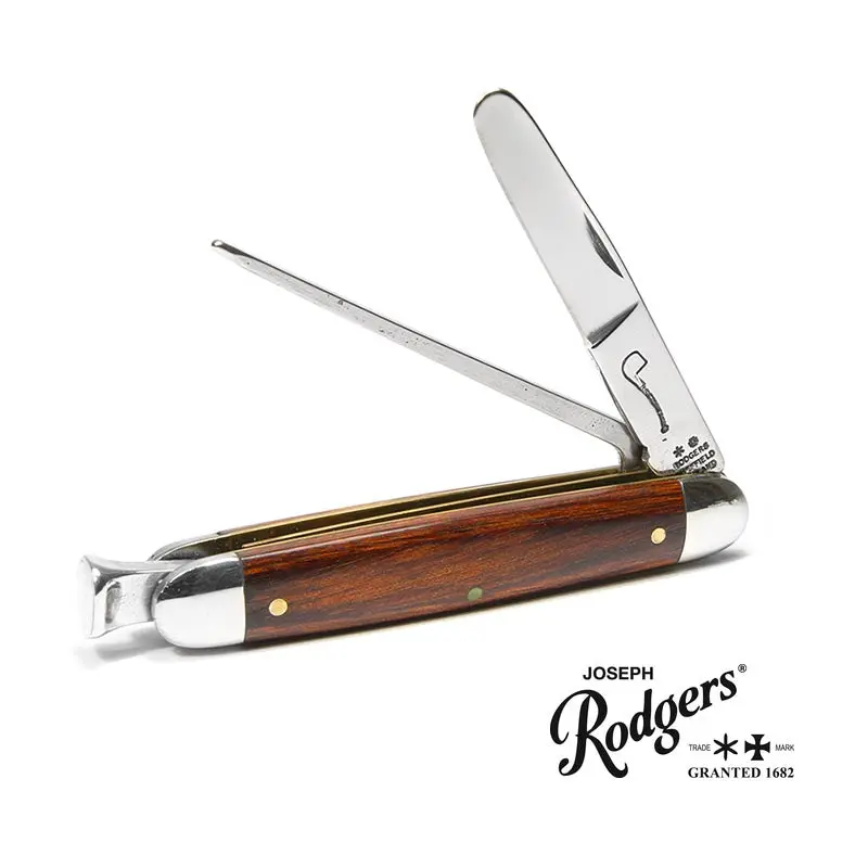 Rodgers Pipe Knife (223) Rosewood Inlay 1