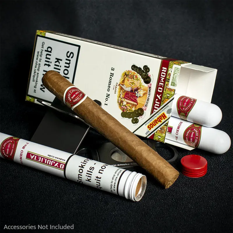 Romeo Y Julieta No.1 Tubos Cuban Cigars - 3 Pack 1