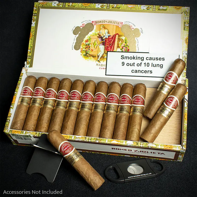 Romeo Y Julieta Petit Churchill Cuban Cigars - Box Of 25 1