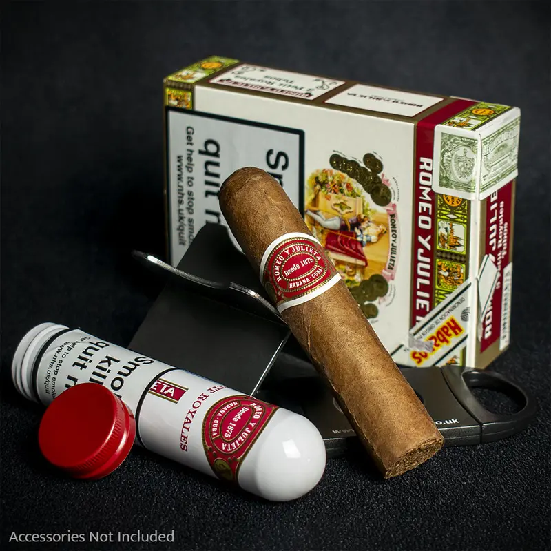 Romeo Y Julieta Petit Royales Tubos Cuban Cigars - 3 Pack 2