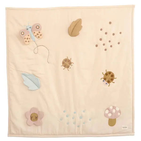 Roommate Baby Activity Mat - Pastel Bugs 1