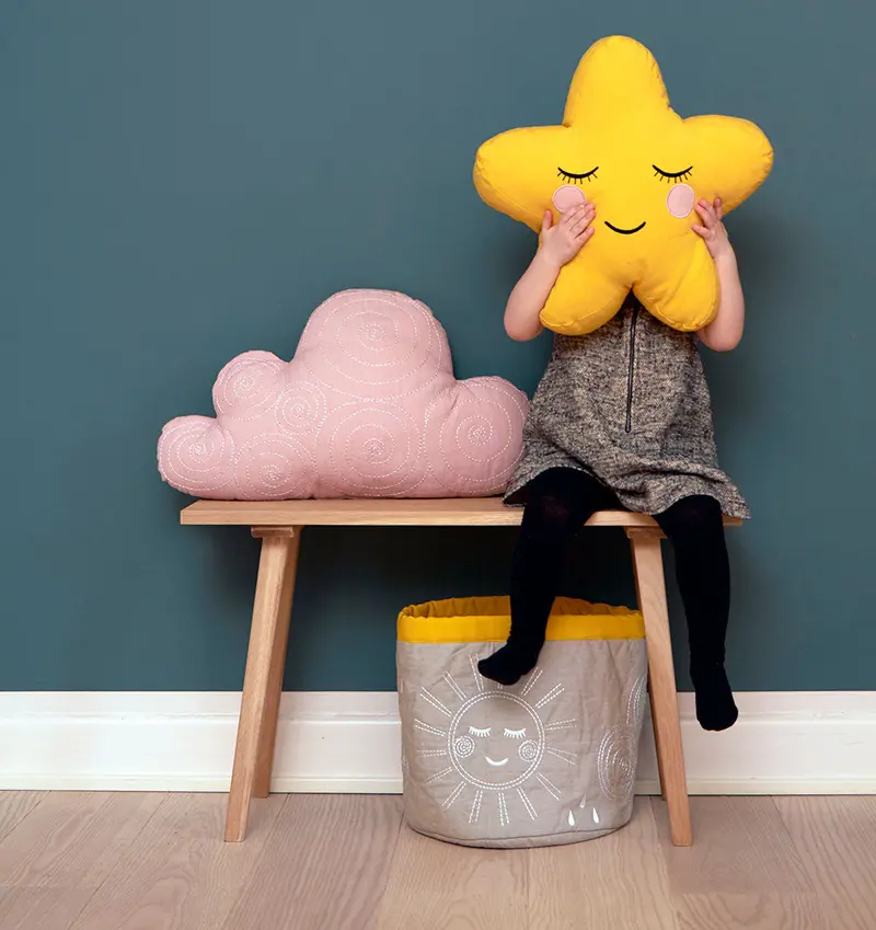 Roommate Cloud Cushion, Rose 2