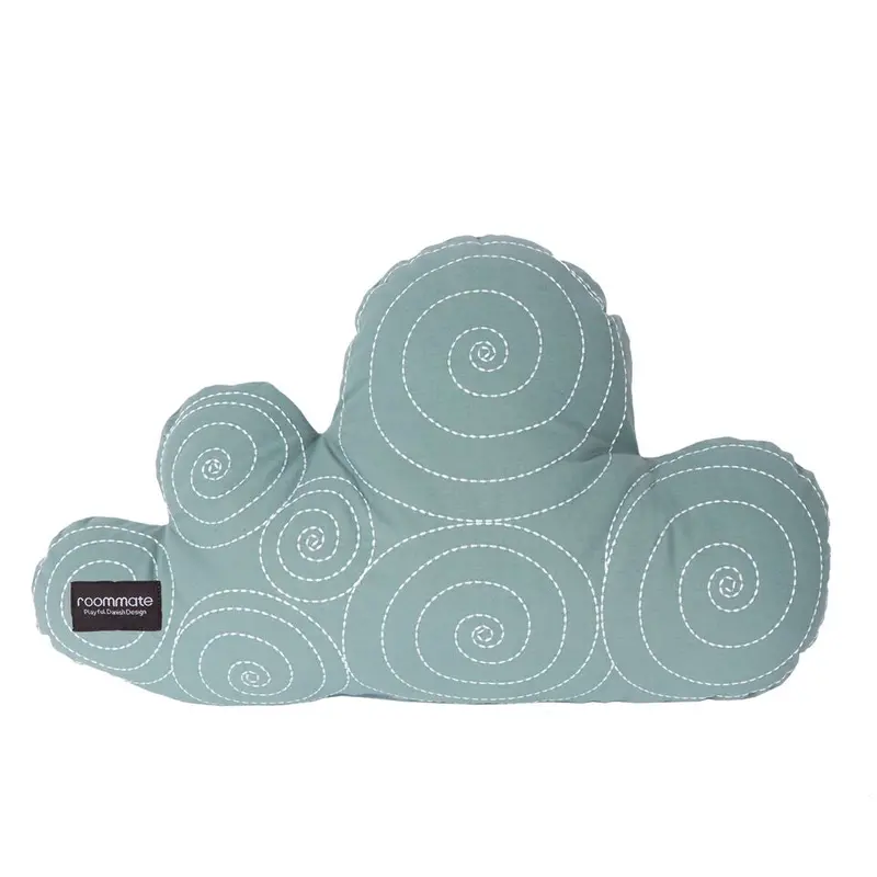 Roommate Cloud Cushion, Sea Grey 1